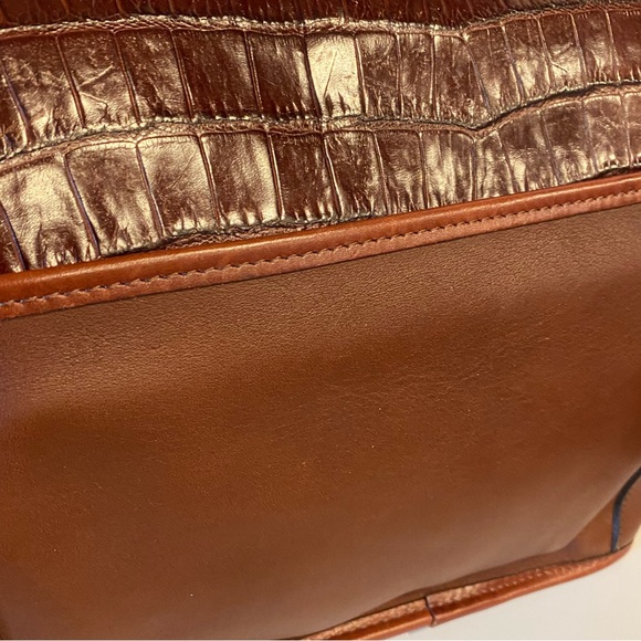 Brighton Leather Long Adjustable Shoulder strap, stationary Hand Strap Bag Purse - Picture 5 of 11